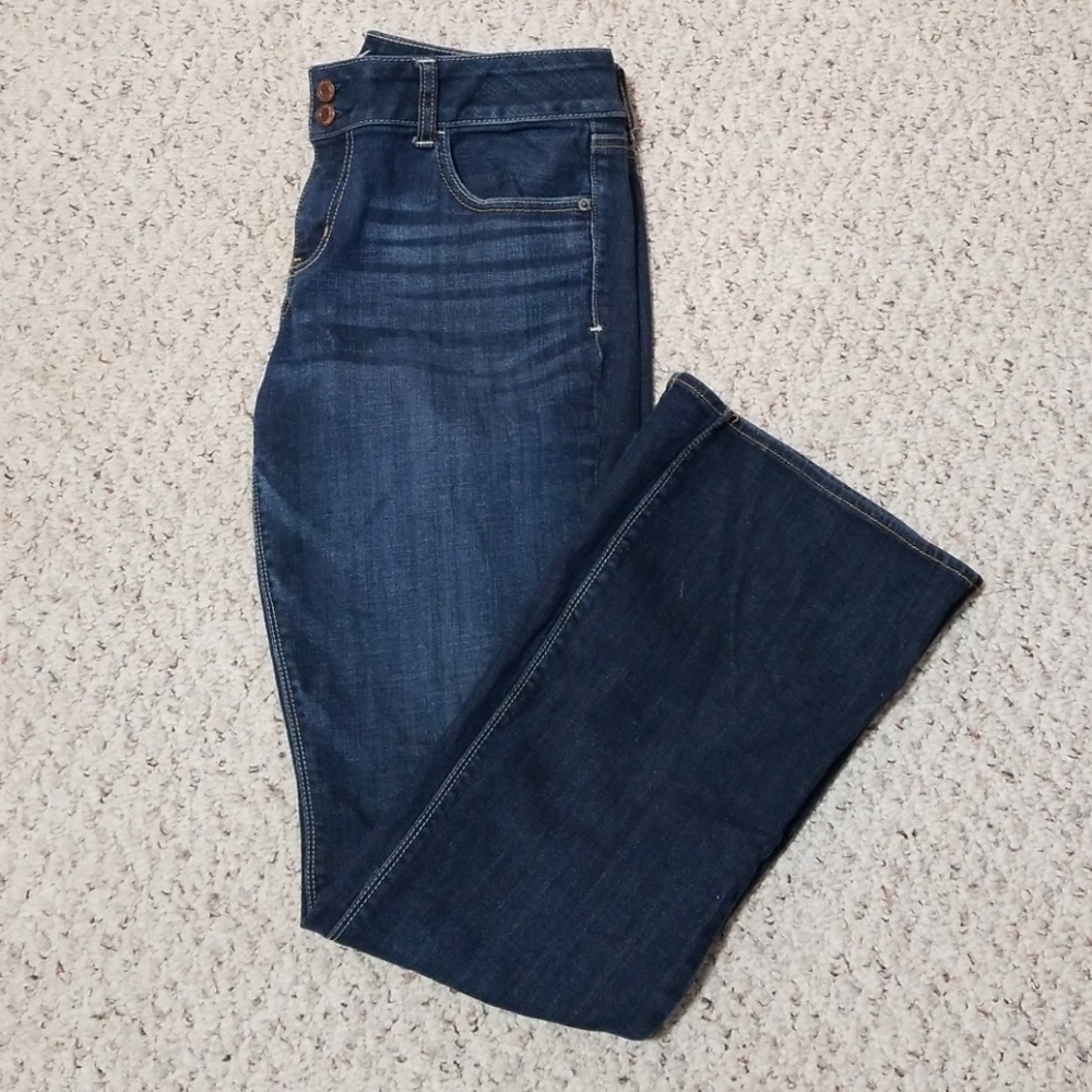 American Eagle Artist Mid-rise Flare (14 Long)